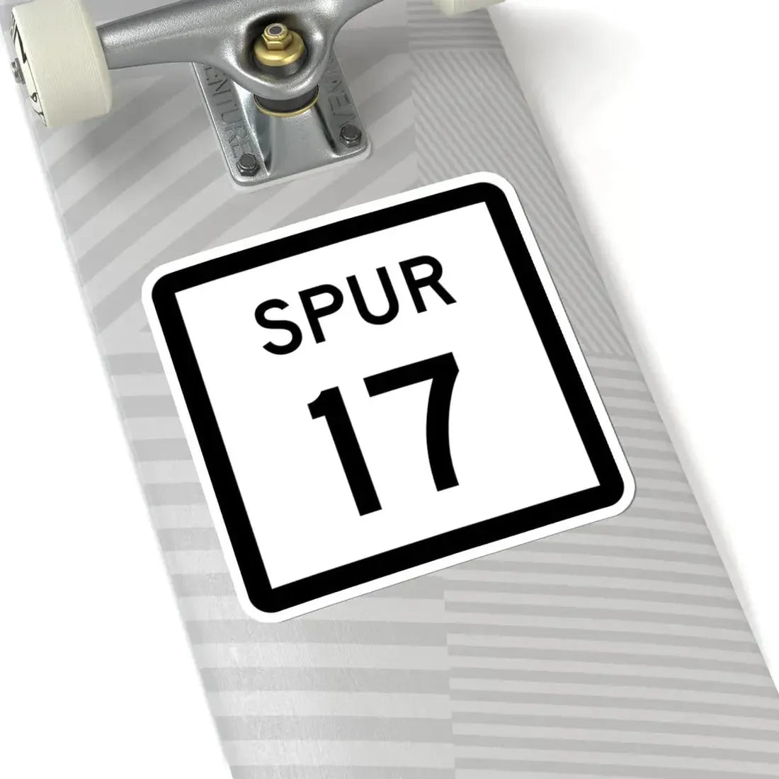 Texas Spur 17 (Texas) (Road Sign) STICKER Vinyl Kiss-Cut Decal - The Sticker Space