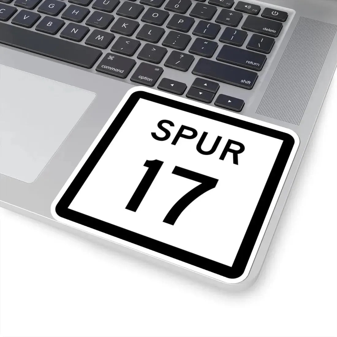 Texas Spur 17 (Texas) (Road Sign) STICKER Vinyl Kiss-Cut Decal - The Sticker Space