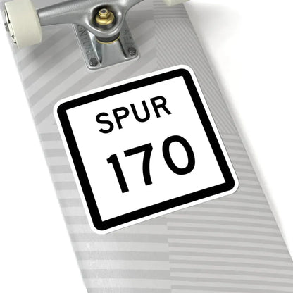 Texas Spur 170 (Texas) (Road Sign) STICKER Vinyl Kiss-Cut Decal - The Sticker Space