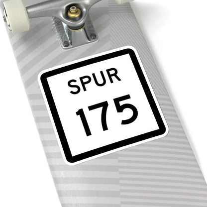 Texas Spur 175 (Texas) (Road Sign) STICKER Vinyl Kiss-Cut Decal - The Sticker Space