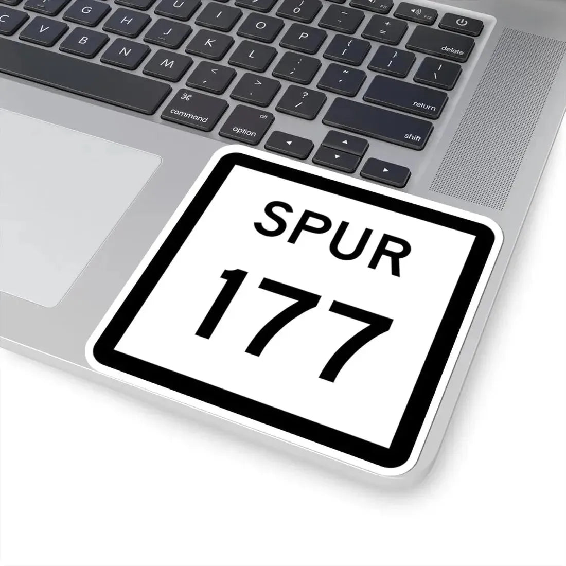 Texas Spur 177 (Texas) (Road Sign) STICKER Vinyl Kiss-Cut Decal - The Sticker Space