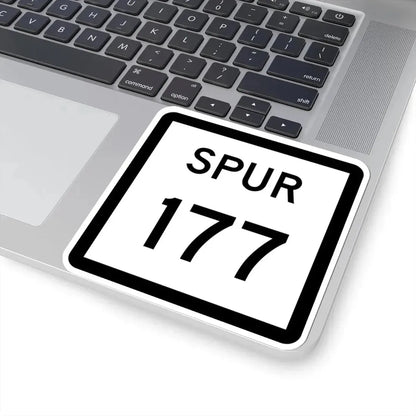 Texas Spur 177 (Texas) (Road Sign) STICKER Vinyl Kiss-Cut Decal - The Sticker Space