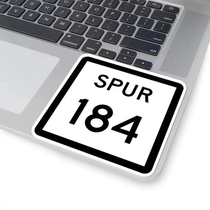 Texas Spur 184 (Texas) (Road Sign) STICKER Vinyl Kiss-Cut Decal - The Sticker Space