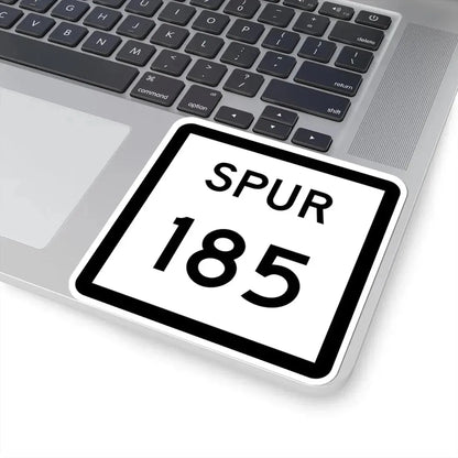 Texas Spur 185 (Texas) (Road Sign) STICKER Vinyl Kiss-Cut Decal - The Sticker Space