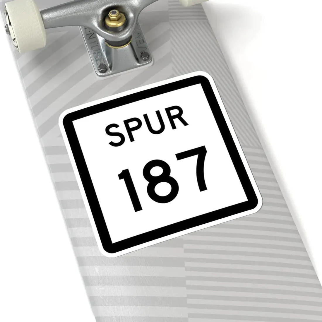 Texas Spur 187 (Texas) (Road Sign) STICKER Vinyl Kiss-Cut Decal - The Sticker Space