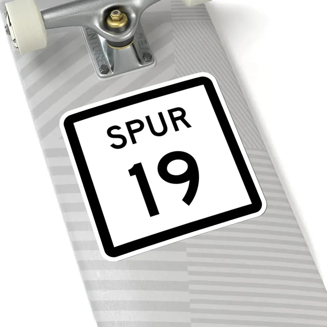 Texas Spur 19 (Texas) (Road Sign) STICKER Vinyl Kiss-Cut Decal - The Sticker Space