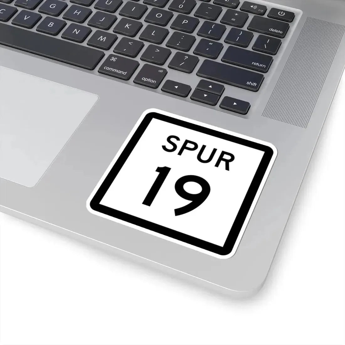 Texas Spur 19 (Texas) (Road Sign) STICKER Vinyl Kiss-Cut Decal - The Sticker Space