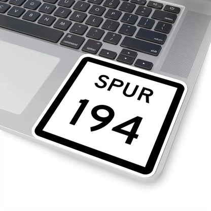 Texas Spur 194 (Texas) (Road Sign) STICKER Vinyl Kiss-Cut Decal - The Sticker Space