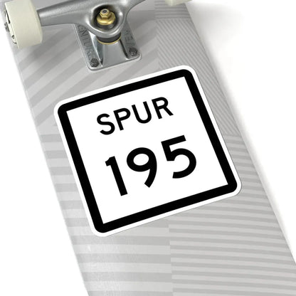 Texas Spur 195 (Texas) (Road Sign) STICKER Vinyl Kiss-Cut Decal - The Sticker Space