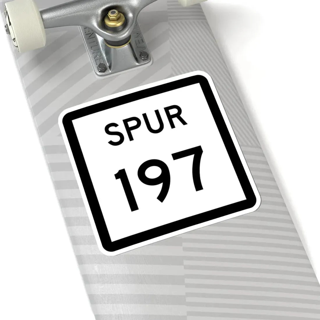 Texas Spur 197 (Texas) (Road Sign) STICKER Vinyl Kiss-Cut Decal - The Sticker Space