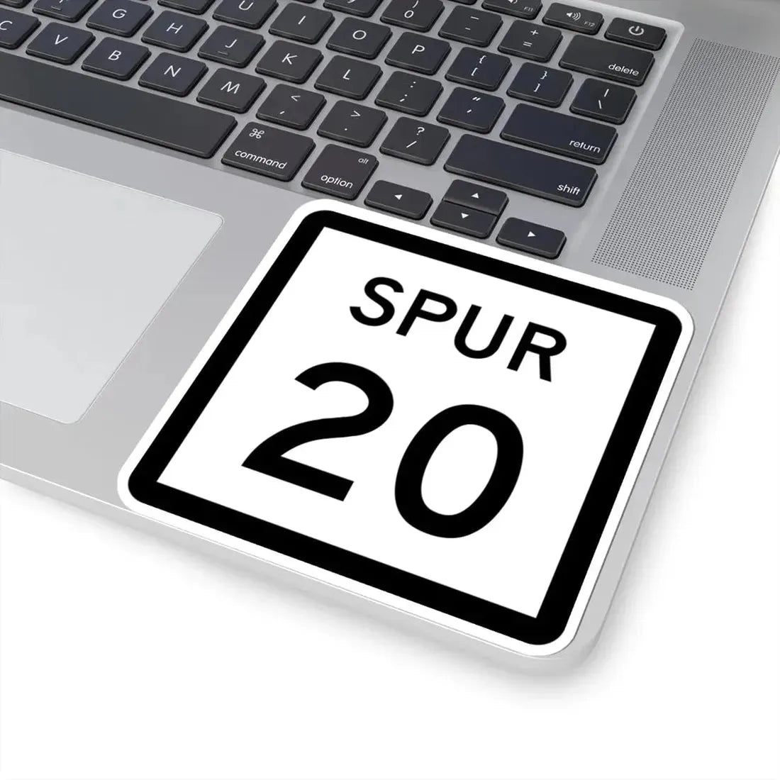 Texas Spur 20 (Texas) (Road Sign) STICKER Vinyl Kiss-Cut Decal - The Sticker Space