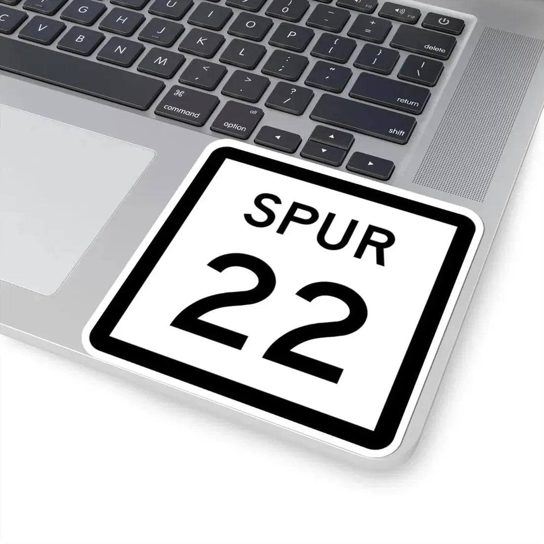 Texas Spur 22 (Texas) (Road Sign) STICKER Vinyl Kiss-Cut Decal - The Sticker Space