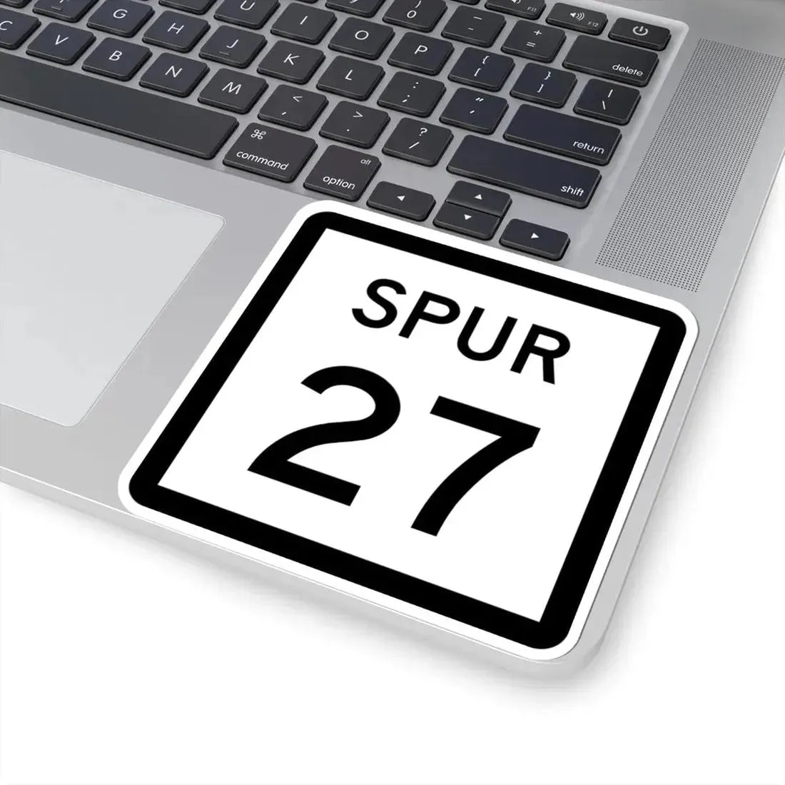 Texas Spur 27 (Texas) (Road Sign) STICKER Vinyl Kiss-Cut Decal - The Sticker Space