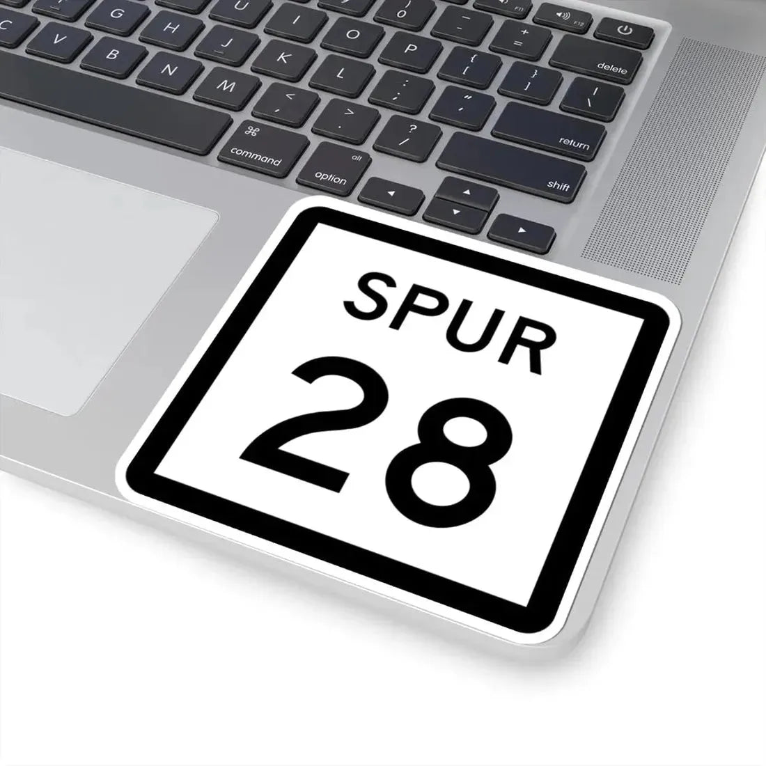 Texas Spur 28 (Texas) (Road Sign) STICKER Vinyl Kiss-Cut Decal - The Sticker Space