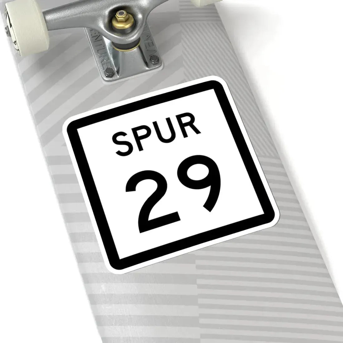 Texas Spur 29 (Texas) (Road Sign) STICKER Vinyl Kiss-Cut Decal - The Sticker Space