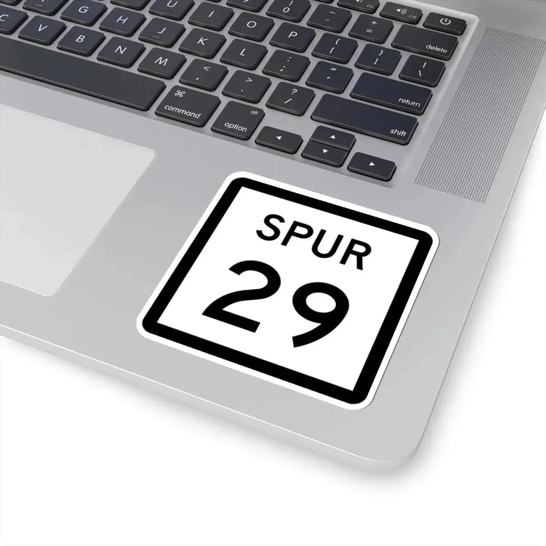 Texas Spur 29 (Texas) (Road Sign) STICKER Vinyl Kiss-Cut Decal - The Sticker Space