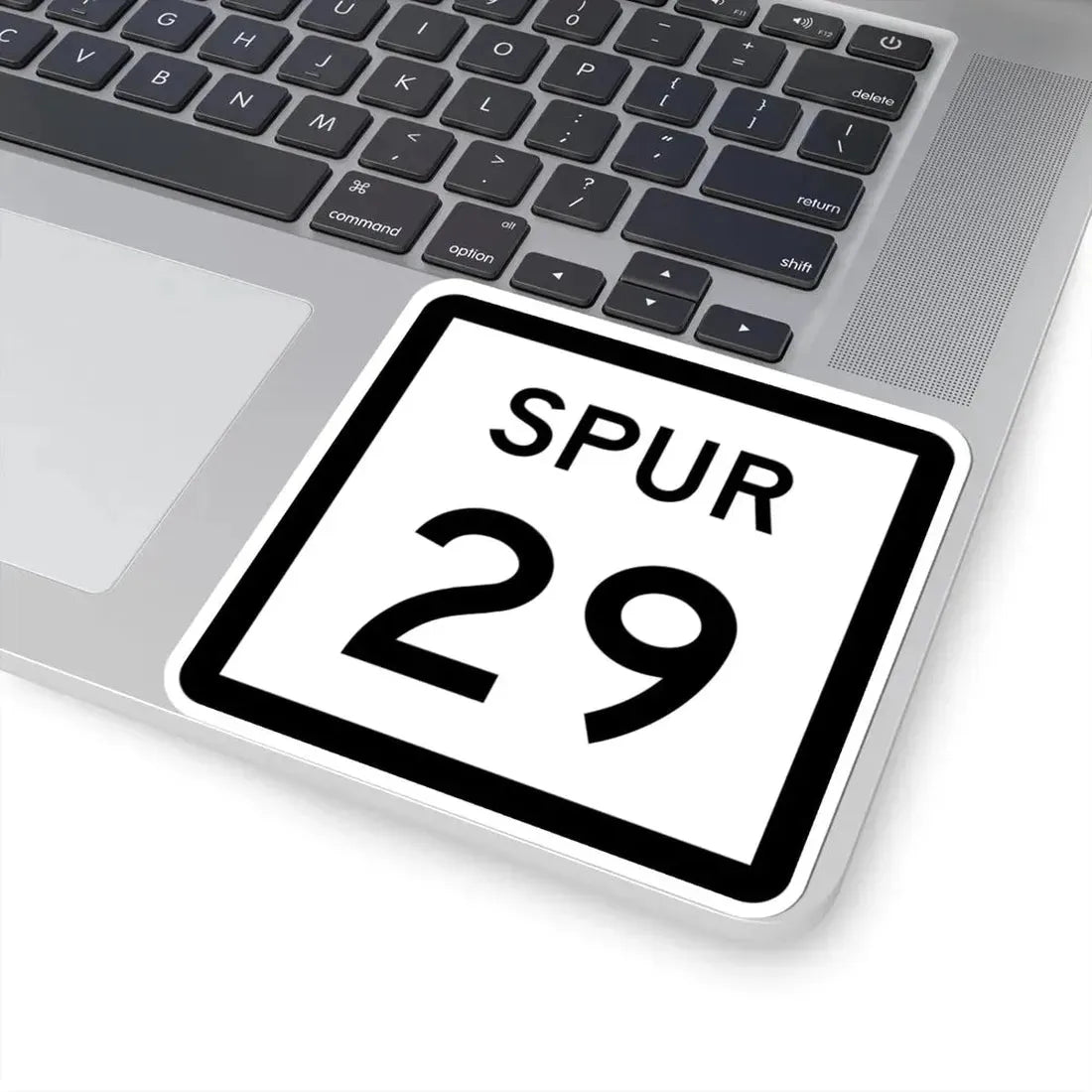 Texas Spur 29 (Texas) (Road Sign) STICKER Vinyl Kiss-Cut Decal - The Sticker Space