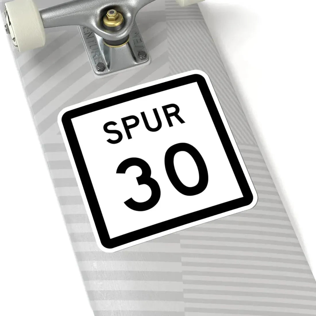 Texas Spur 30 (Texas) (Road Sign) STICKER Vinyl Kiss-Cut Decal - The Sticker Space