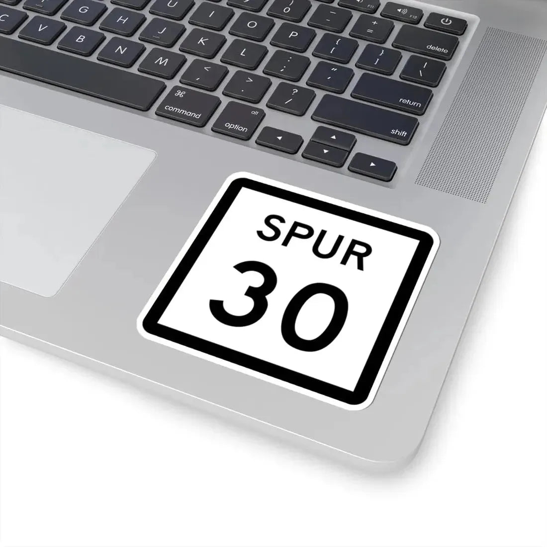 Texas Spur 30 (Texas) (Road Sign) STICKER Vinyl Kiss-Cut Decal - The Sticker Space