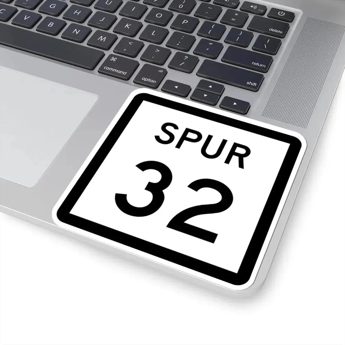 Texas Spur 32 (Texas) (Road Sign) STICKER Vinyl Kiss-Cut Decal - The Sticker Space