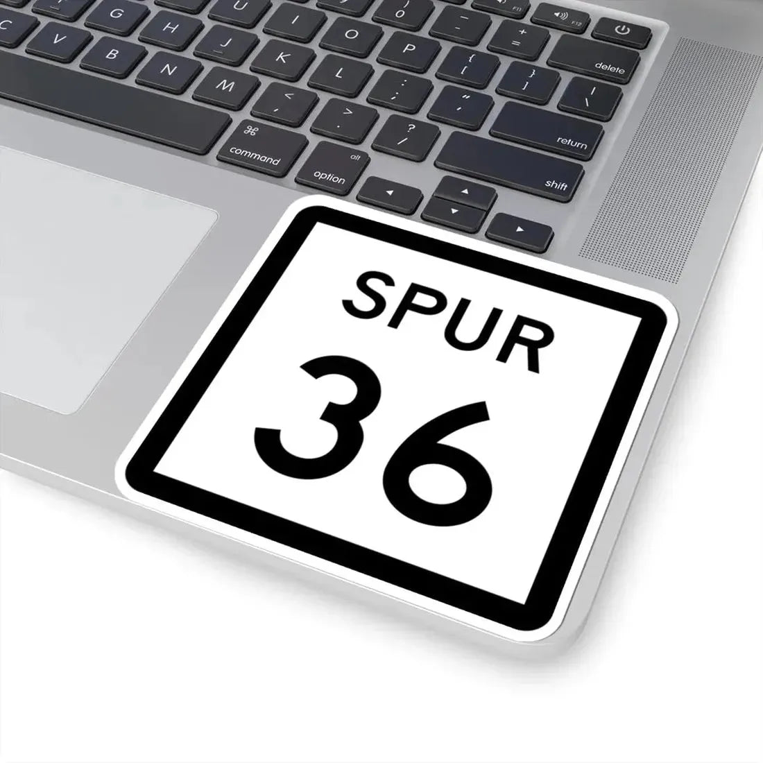 Texas Spur 36 (Texas) (Road Sign) STICKER Vinyl Kiss-Cut Decal - The Sticker Space