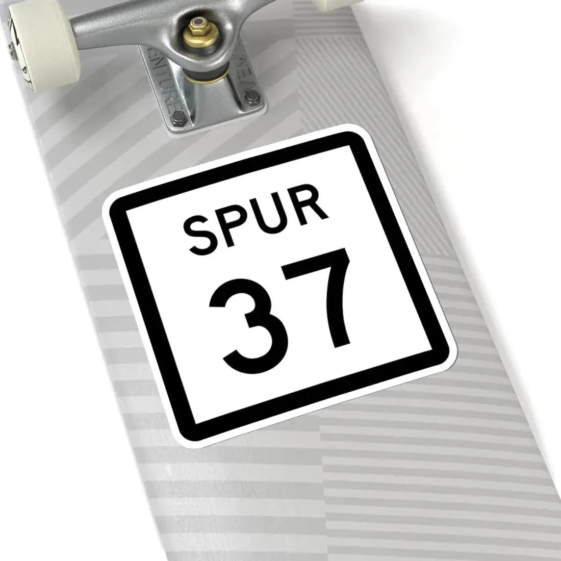 Texas Spur 37 (Texas) (Road Sign) STICKER Vinyl Kiss-Cut Decal - The Sticker Space