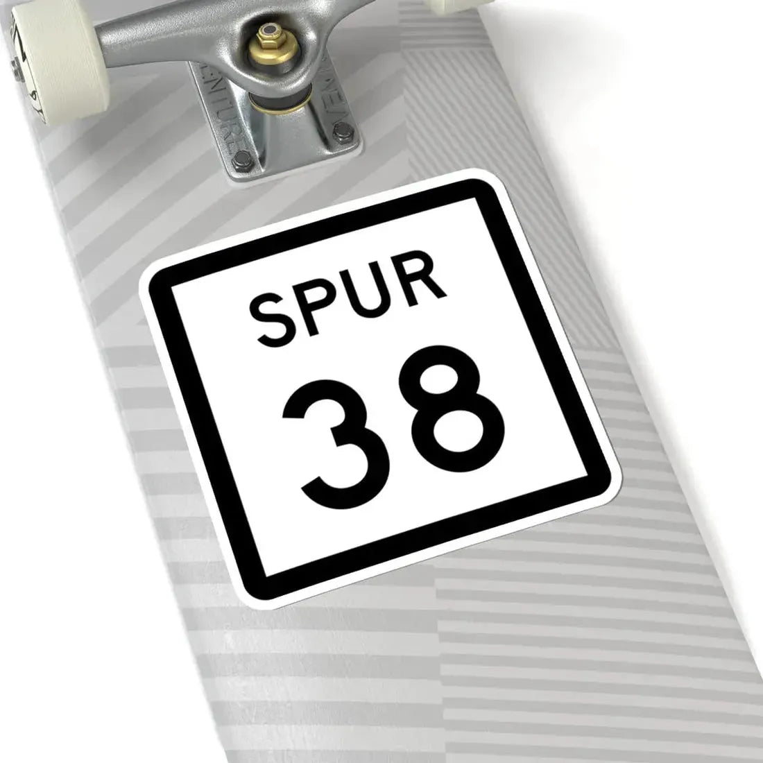 Texas Spur 38 (Texas) (Road Sign) STICKER Vinyl Kiss-Cut Decal - The Sticker Space