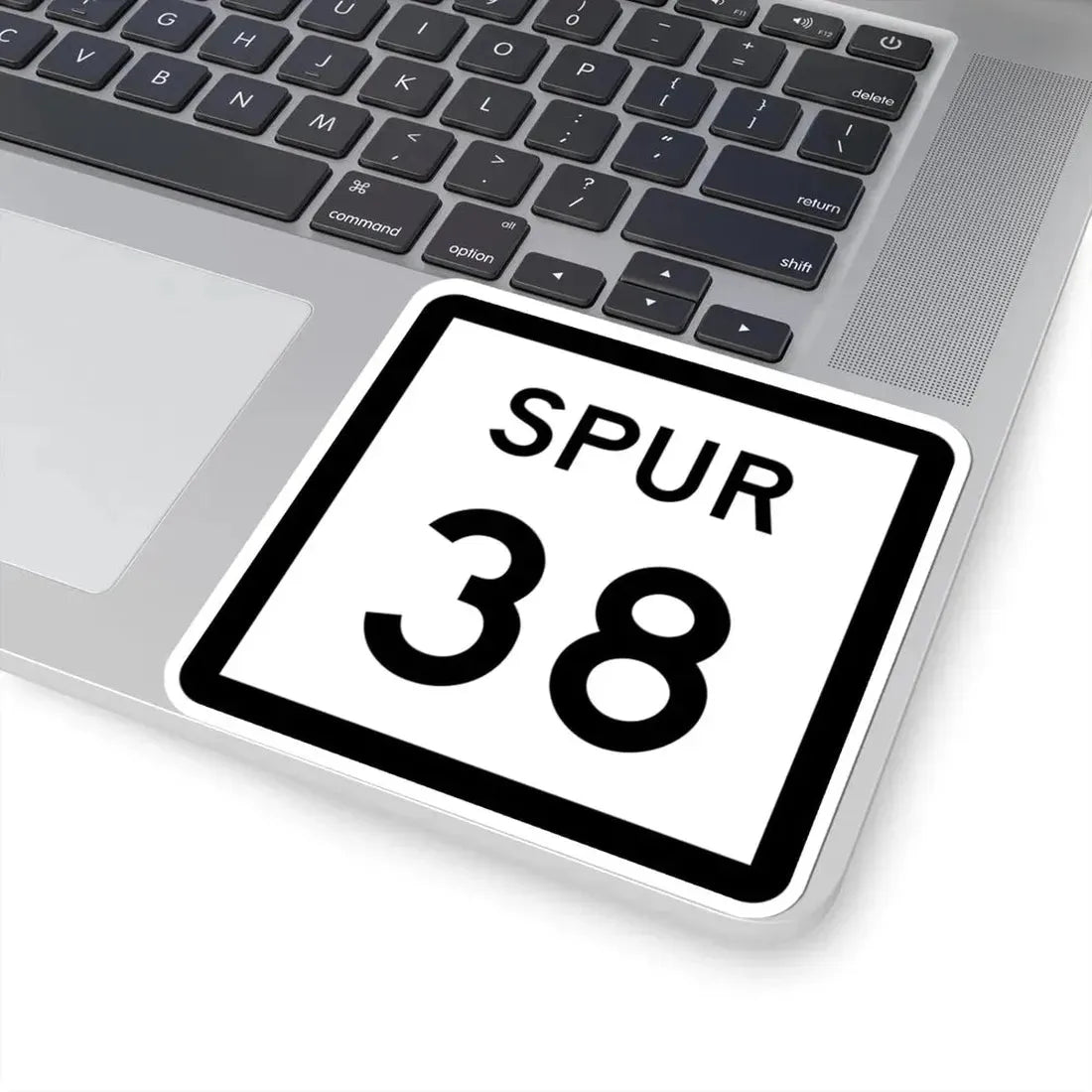 Texas Spur 38 (Texas) (Road Sign) STICKER Vinyl Kiss-Cut Decal - The Sticker Space