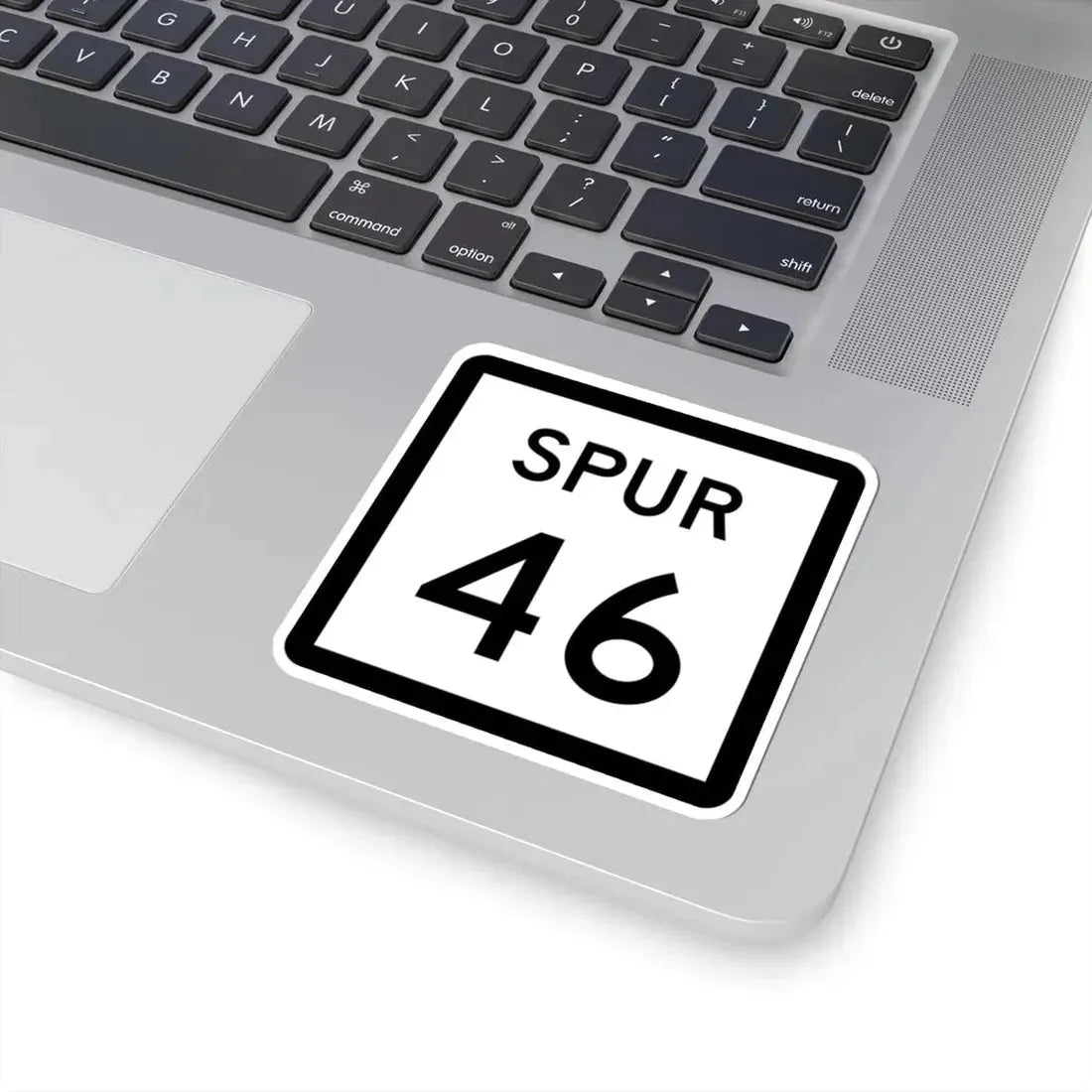 Texas Spur 46 (Texas) (Road Sign) STICKER Vinyl Kiss-Cut Decal - The Sticker Space