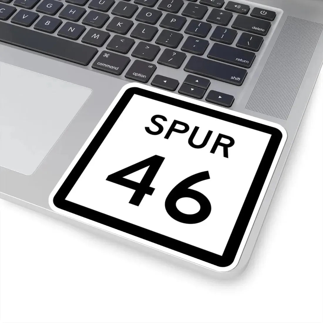 Texas Spur 46 (Texas) (Road Sign) STICKER Vinyl Kiss-Cut Decal - The Sticker Space