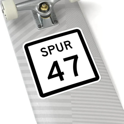 Texas Spur 47 (Texas) (Road Sign) STICKER Vinyl Kiss-Cut Decal - The Sticker Space