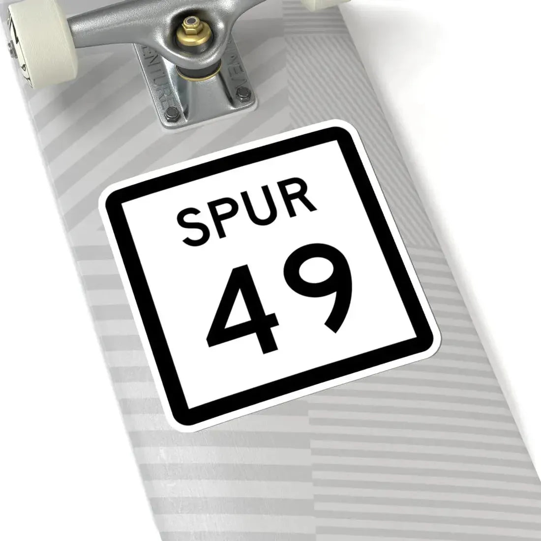 Texas Spur 49 (Texas) (Road Sign) STICKER Vinyl Kiss-Cut Decal - The Sticker Space