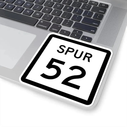 Texas Spur 52 (Texas) (Road Sign) STICKER Vinyl Kiss-Cut Decal - The Sticker Space
