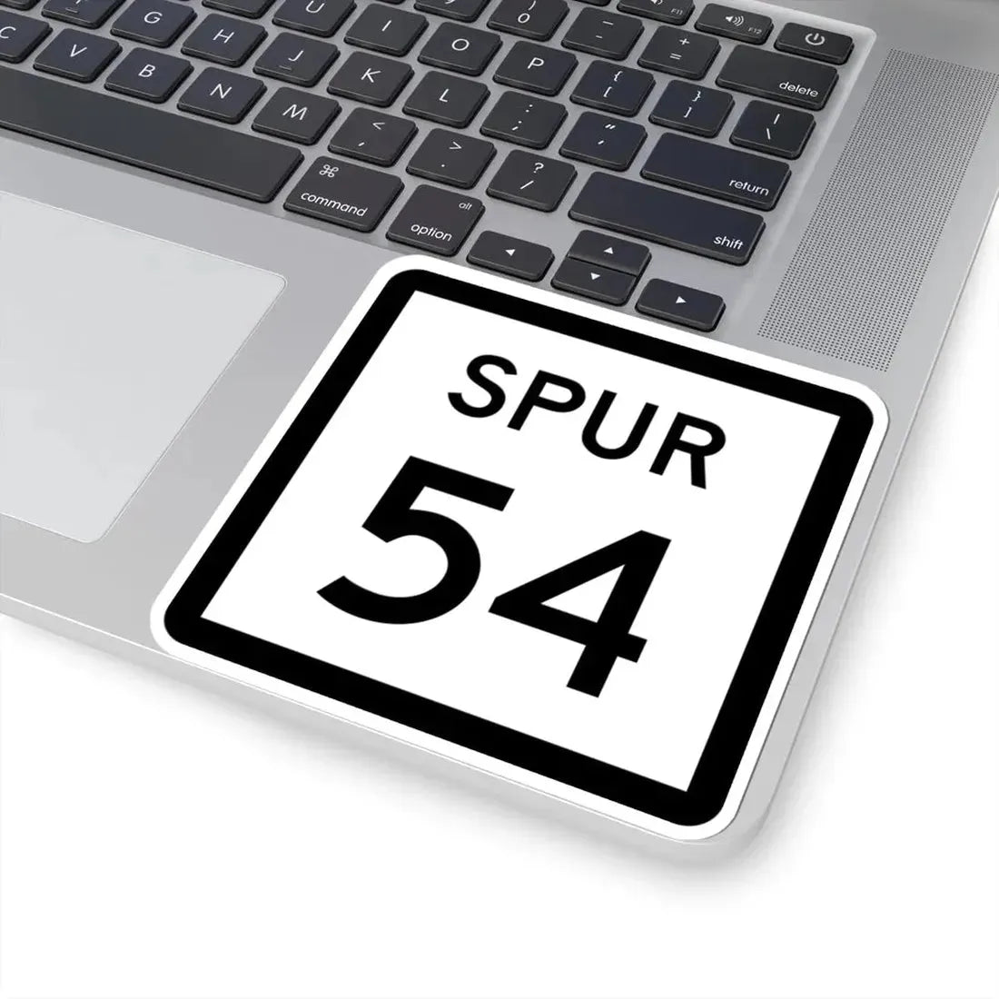 Texas Spur 54 (Texas) (Road Sign) STICKER Vinyl Kiss-Cut Decal - The Sticker Space