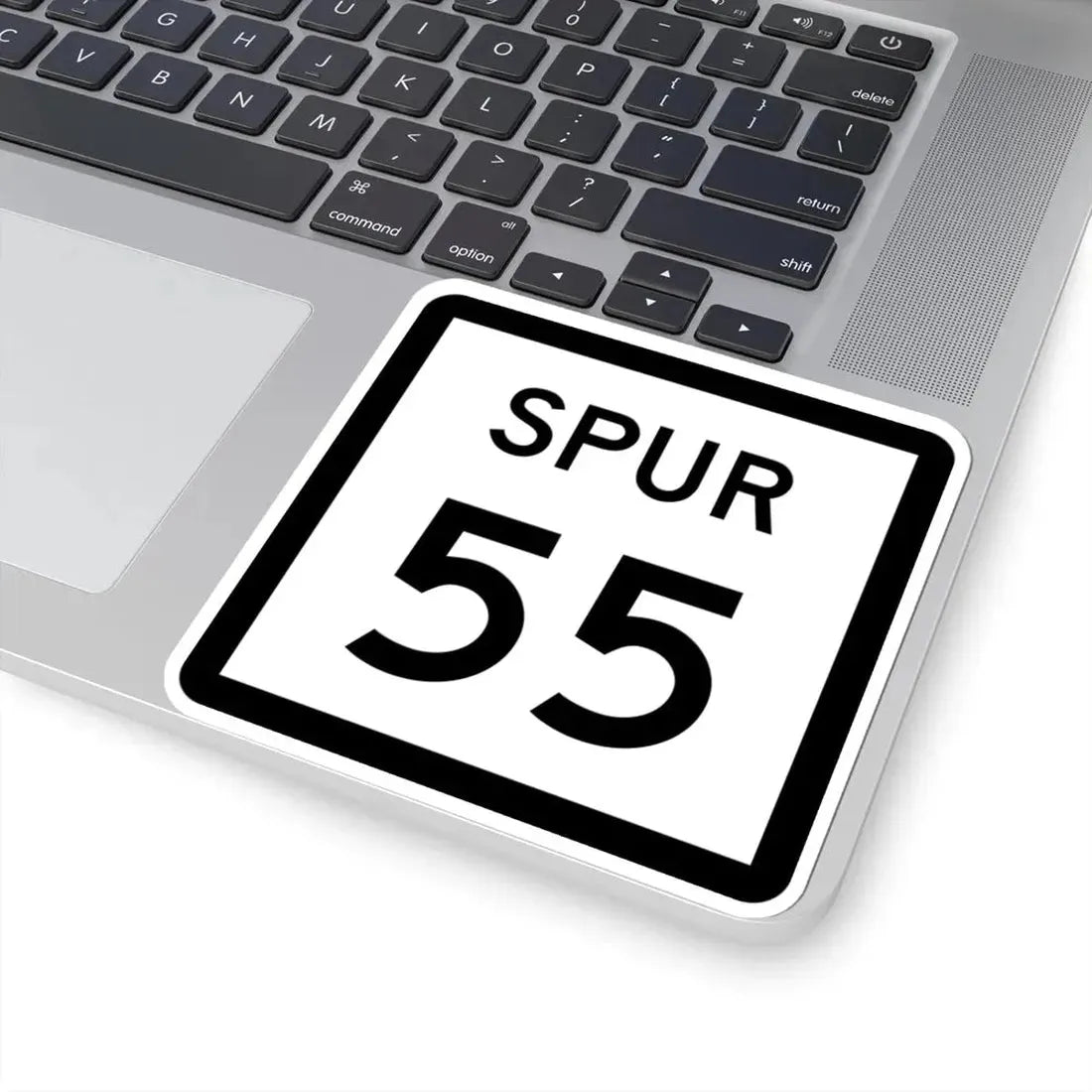 Texas Spur 55 (Texas) (Road Sign) STICKER Vinyl Kiss-Cut Decal - The Sticker Space