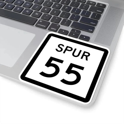 Texas Spur 55 (Texas) (Road Sign) STICKER Vinyl Kiss-Cut Decal - The Sticker Space