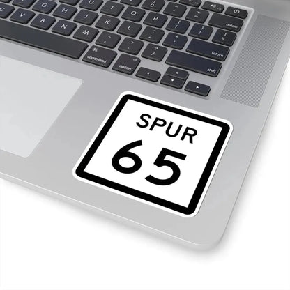 Texas Spur 65 (Texas) (Road Sign) STICKER Vinyl Kiss-Cut Decal - The Sticker Space