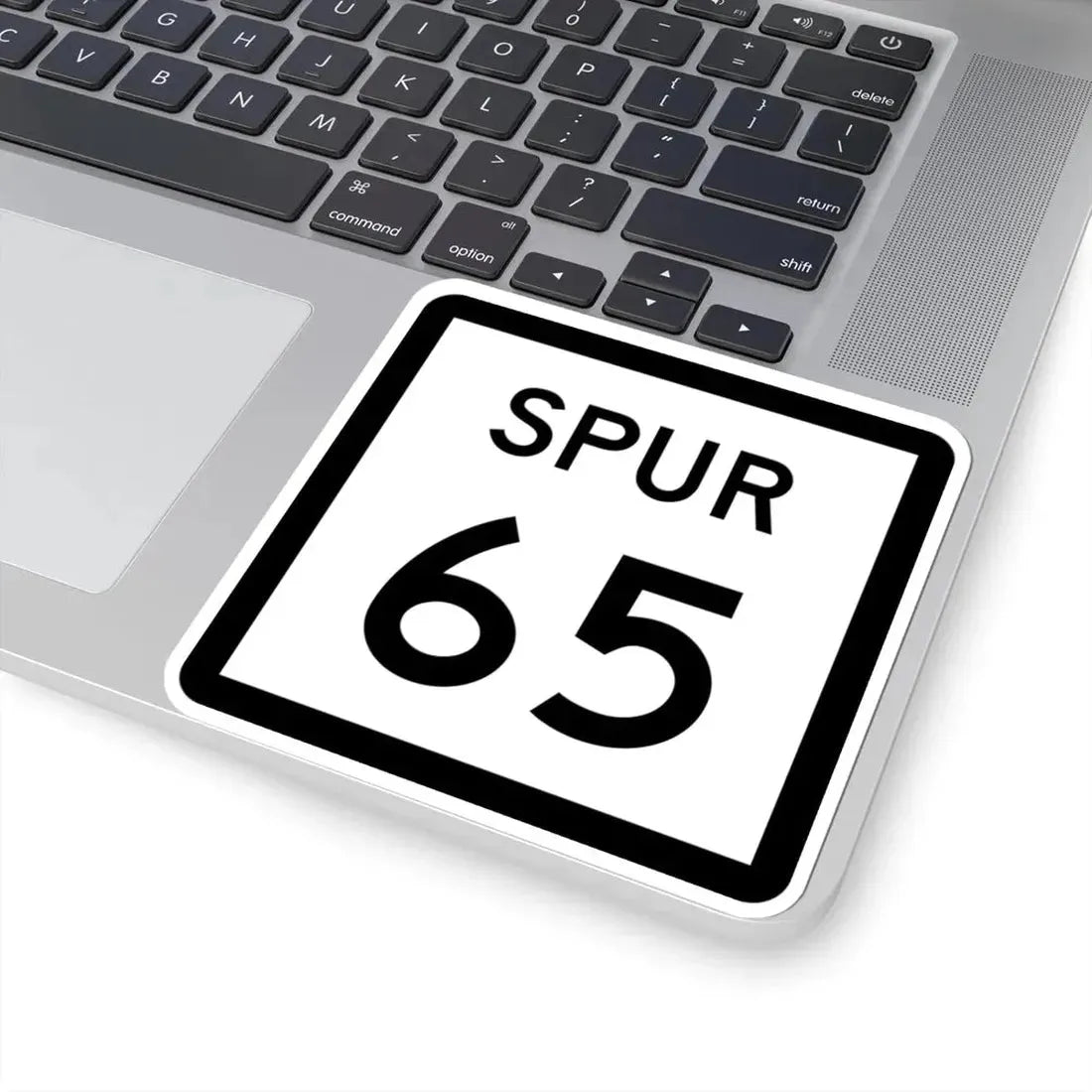 Texas Spur 65 (Texas) (Road Sign) STICKER Vinyl Kiss-Cut Decal - The Sticker Space