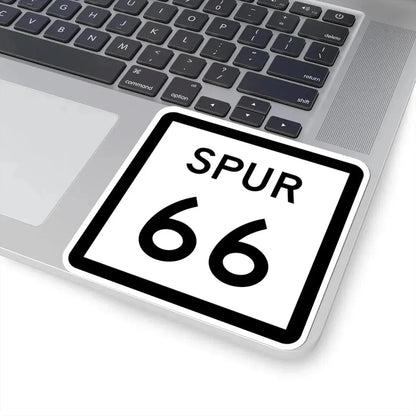 Texas Spur 66 (Texas) (Road Sign) STICKER Vinyl Kiss-Cut Decal - The Sticker Space