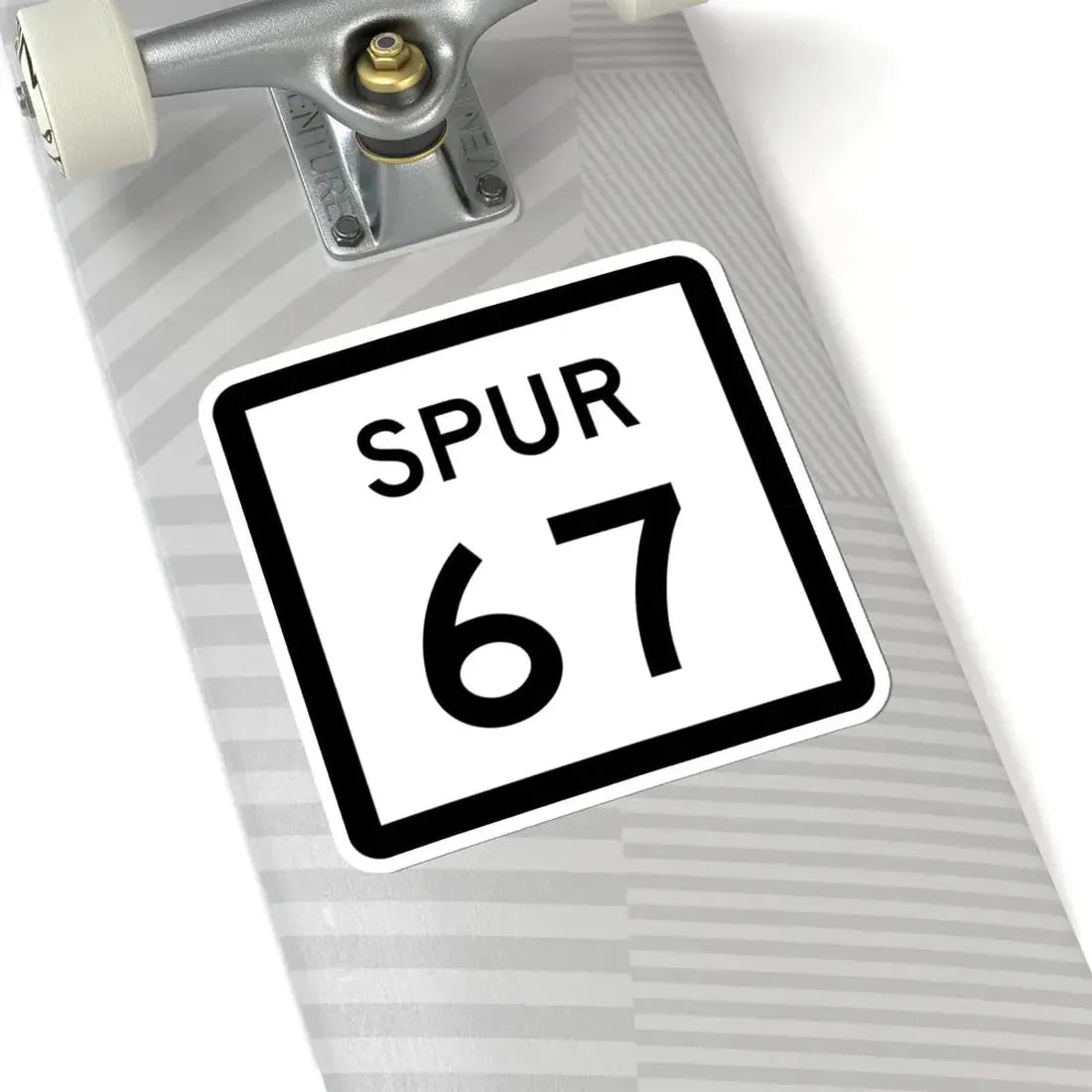 Texas Spur 67 (Texas) (Road Sign) STICKER Vinyl Kiss-Cut Decal - The Sticker Space