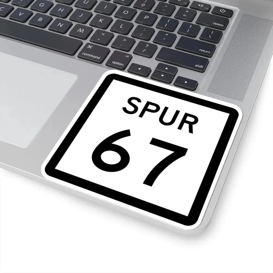 Texas Spur 67 (Texas) (Road Sign) STICKER Vinyl Kiss-Cut Decal - The Sticker Space