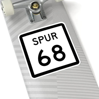 Texas Spur 68 (Texas) (Road Sign) STICKER Vinyl Kiss-Cut Decal - The Sticker Space