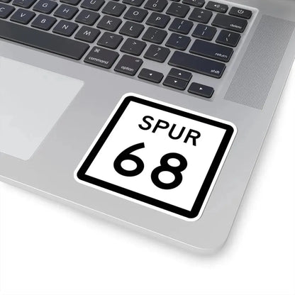 Texas Spur 68 (Texas) (Road Sign) STICKER Vinyl Kiss-Cut Decal - The Sticker Space