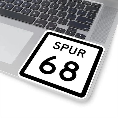 Texas Spur 68 (Texas) (Road Sign) STICKER Vinyl Kiss-Cut Decal - The Sticker Space