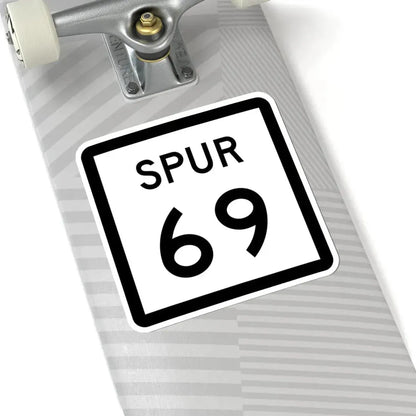 Texas Spur 69 (Texas) (Road Sign) STICKER Vinyl Kiss-Cut Decal - The Sticker Space