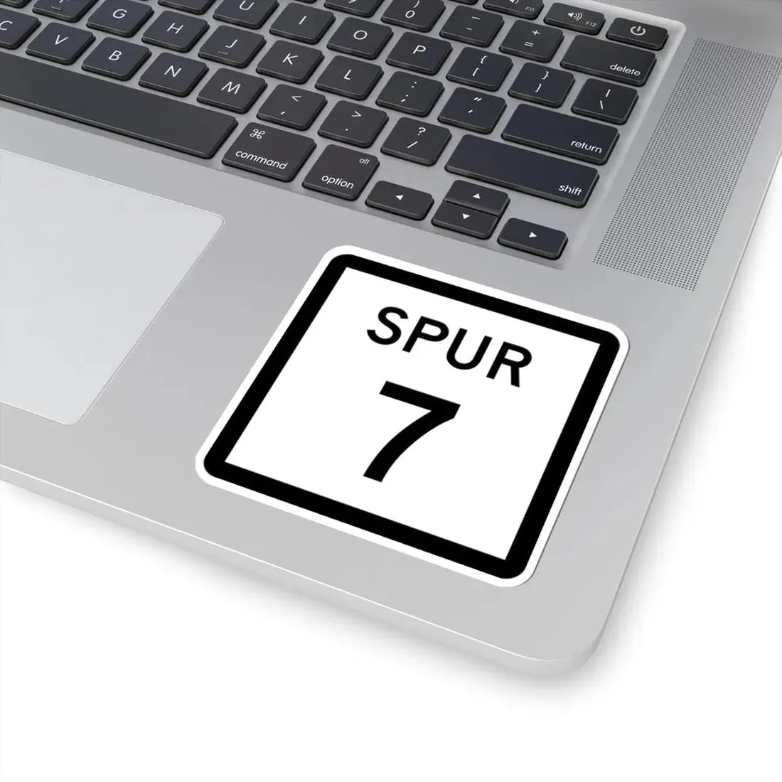 Texas Spur 7 (Texas) (Road Sign) STICKER Vinyl Kiss-Cut Decal - The Sticker Space