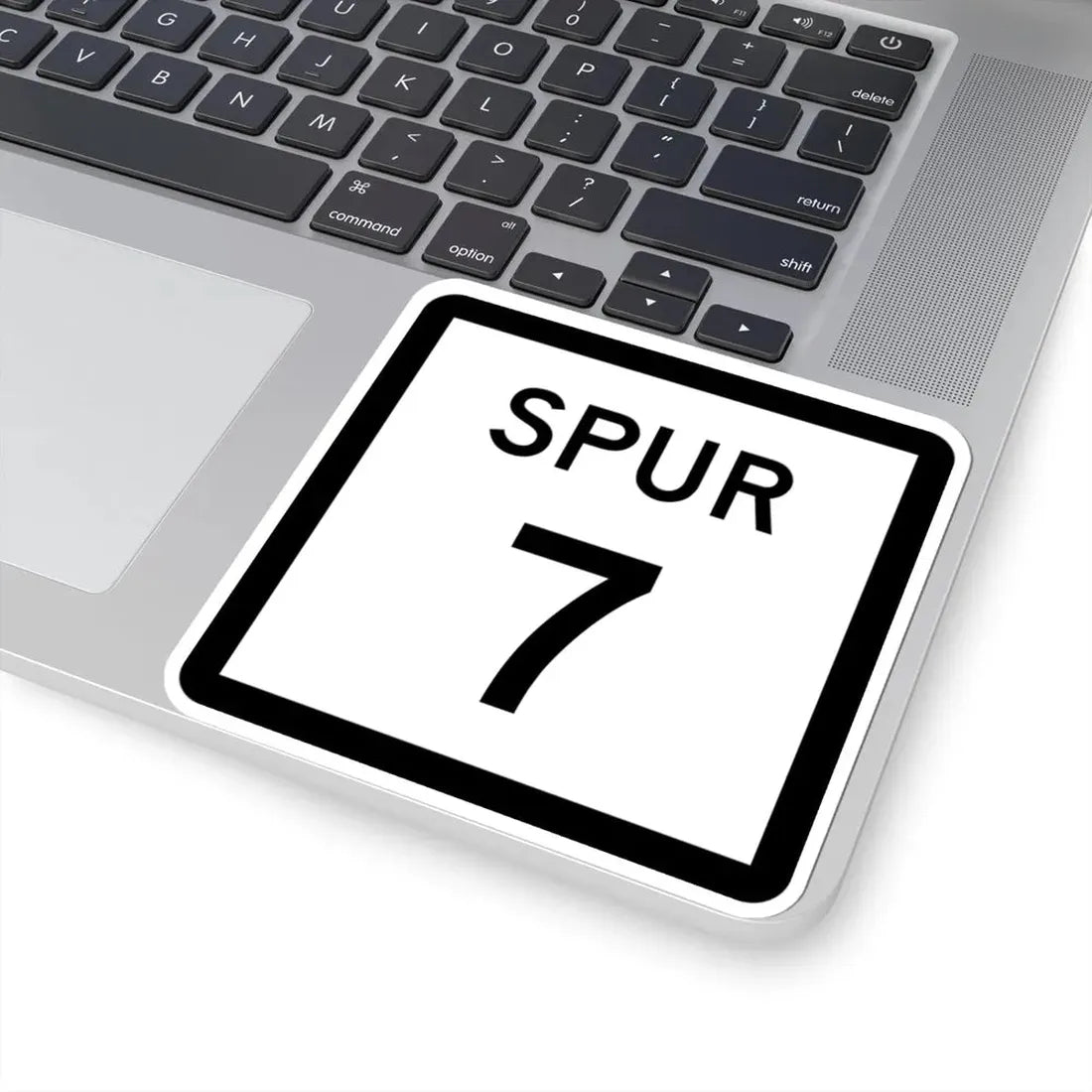 Texas Spur 7 (Texas) (Road Sign) STICKER Vinyl Kiss-Cut Decal - The Sticker Space