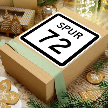 Texas Spur 72 (Texas) (Road Sign) STICKER Vinyl Kiss-Cut Decal - The Sticker Space