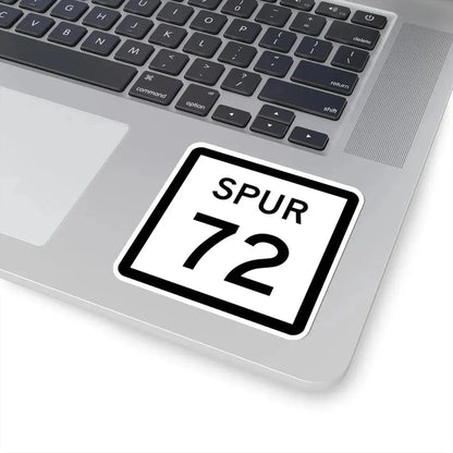 Texas Spur 72 (Texas) (Road Sign) STICKER Vinyl Kiss-Cut Decal - The Sticker Space