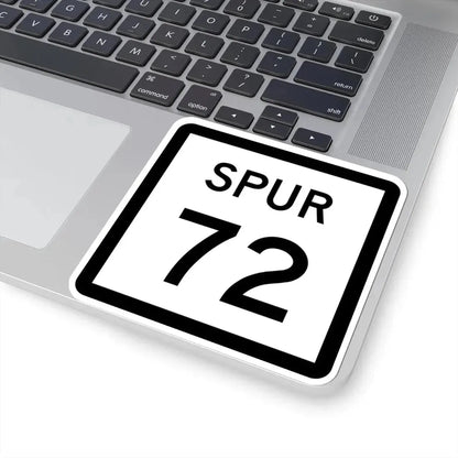 Texas Spur 72 (Texas) (Road Sign) STICKER Vinyl Kiss-Cut Decal - The Sticker Space